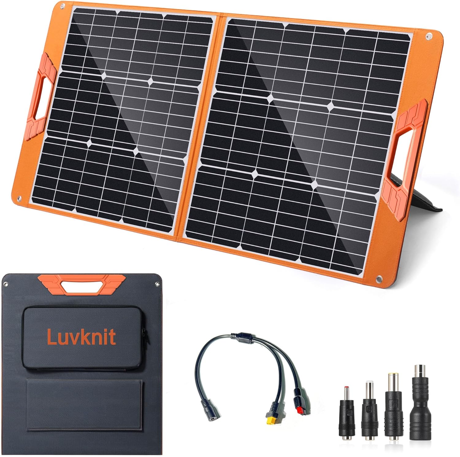 100W Portable Solar Panel 24%  - Solar Charger Panel Foldable recension och pris