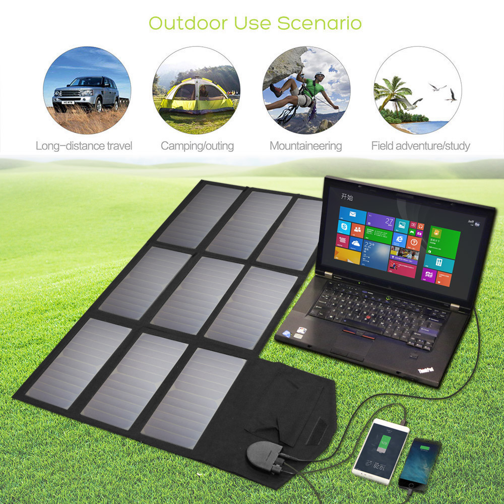 Allpowers Portable Flexilibity - Solar Charger Panel Foldable recension och pris