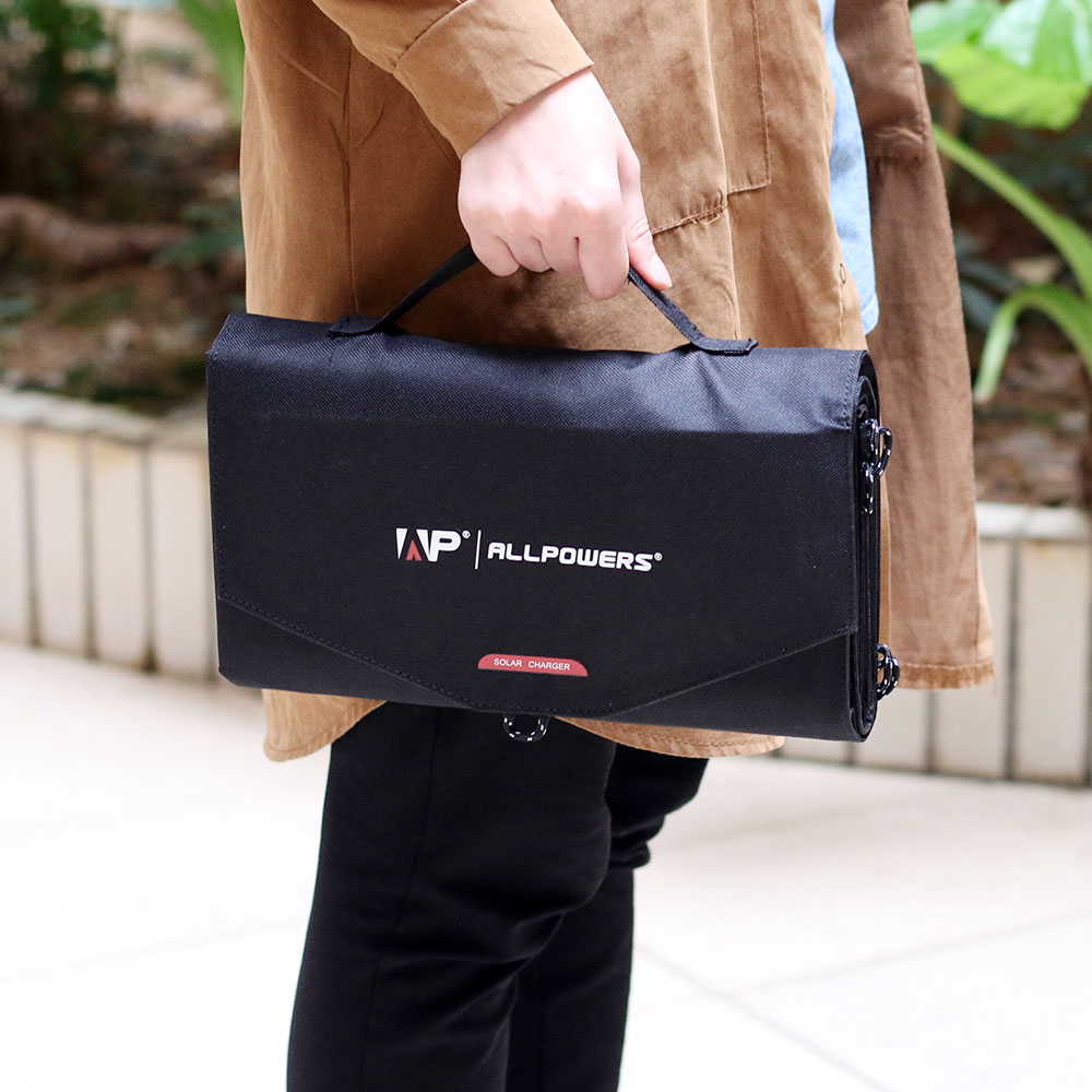 Allpowers Portable Flexilibity - Solar Charger Panel Foldable recension och pris