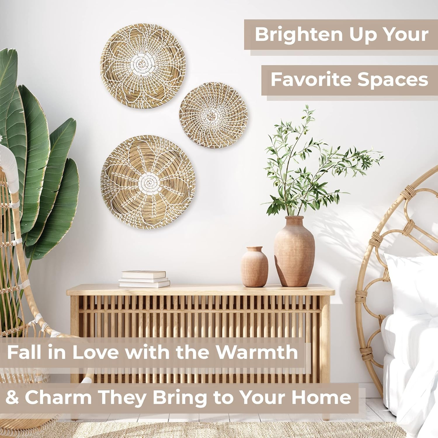 NAYOMI Handmade Boho Decor Set - Sustainable Living Walla Walla recension och pris