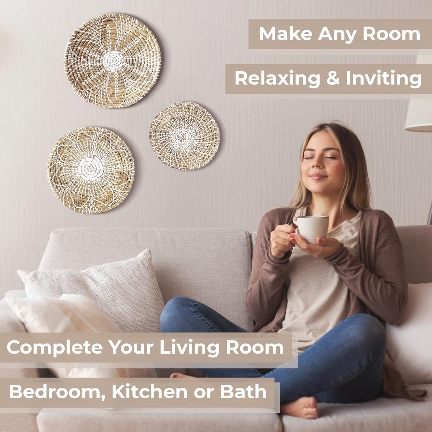 NAYOMI Handmade Boho Decor Set - Sustainable Living Walla Walla recension och pris