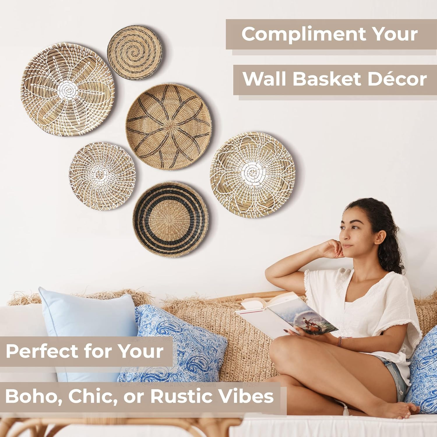 NAYOMI Handmade Boho Decor Set - Sustainable Living Walla Walla recension och pris