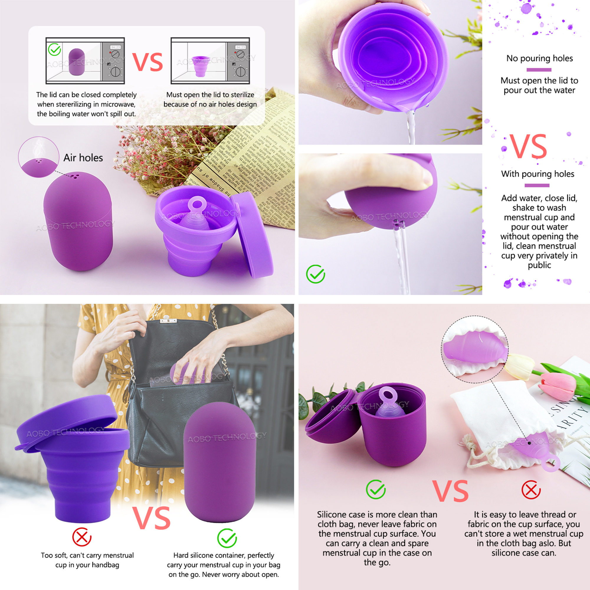 Silicone Case Sterilizer Bpa-F - Menstrual Cup Silicone recension och pris