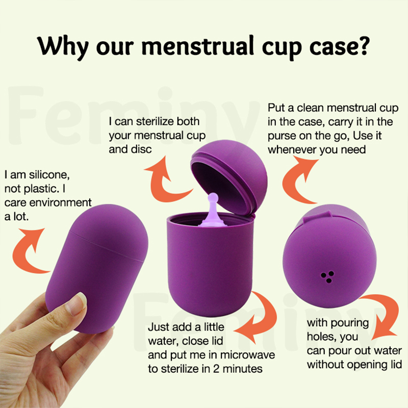 Silicone Case Sterilizer Bpa-F - Menstrual Cup Silicone recension och pris