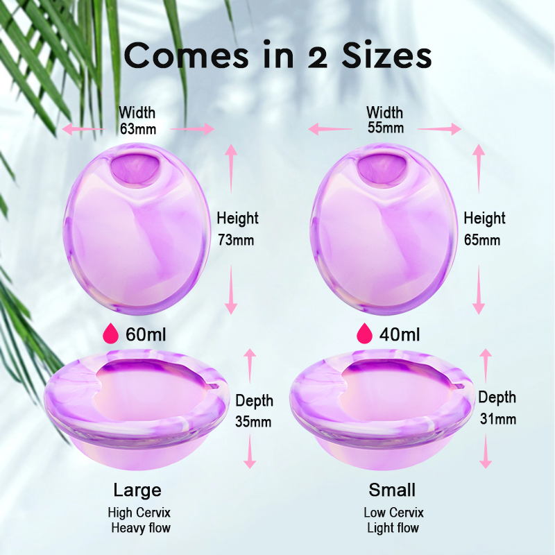 Medical Silicone Menstrual Dis - Menstrual Cup Silicone recension och pris