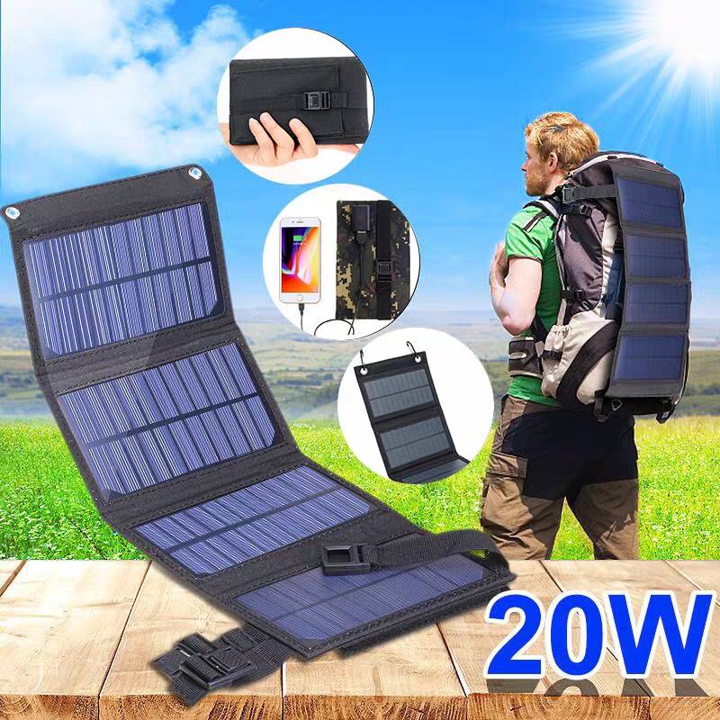 Foldable solar panel 20W 50W 6 - Solar Charger Panel Foldable recension och pris