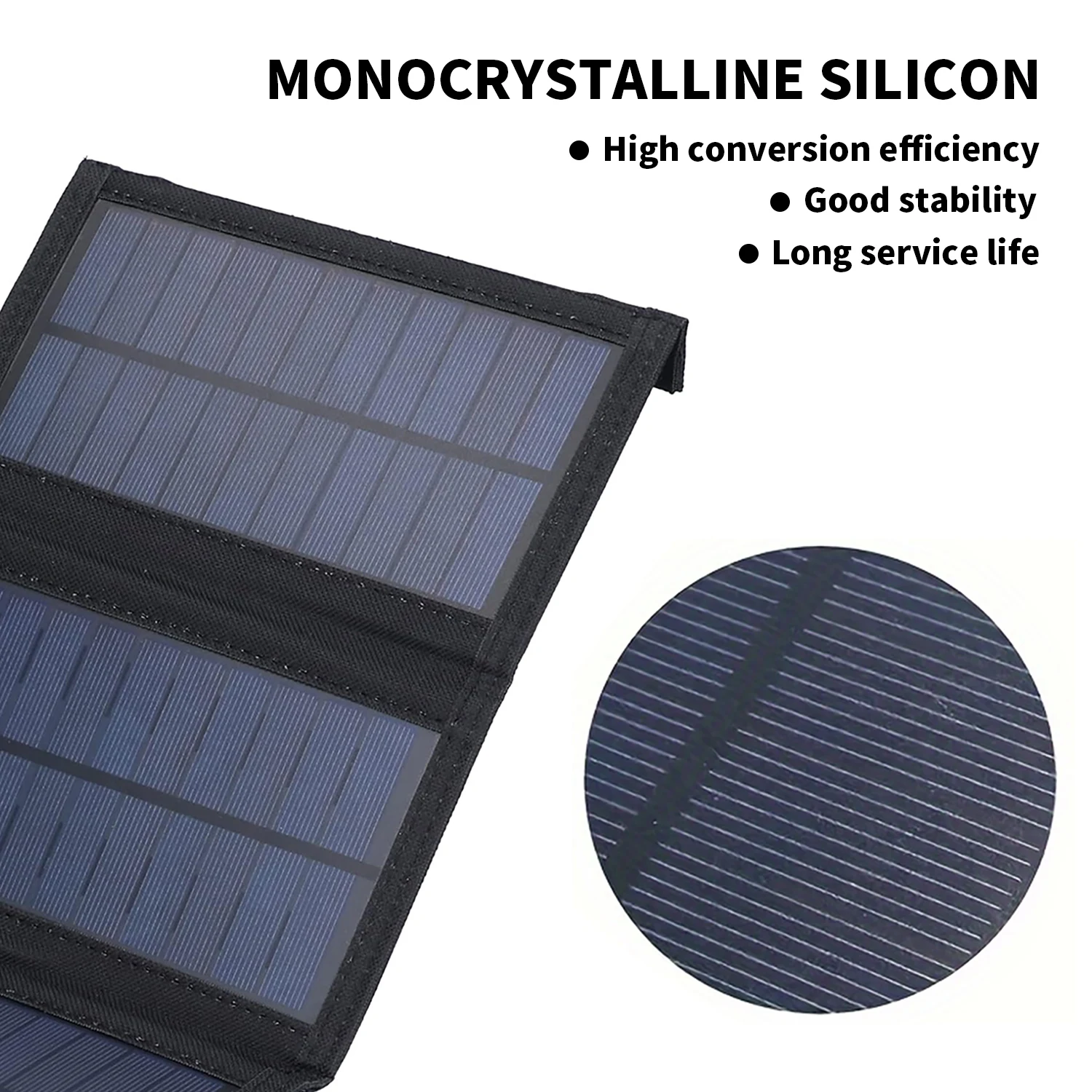 Foldable solar panel 20W 50W 6 - Solar Charger Panel Foldable recension och pris