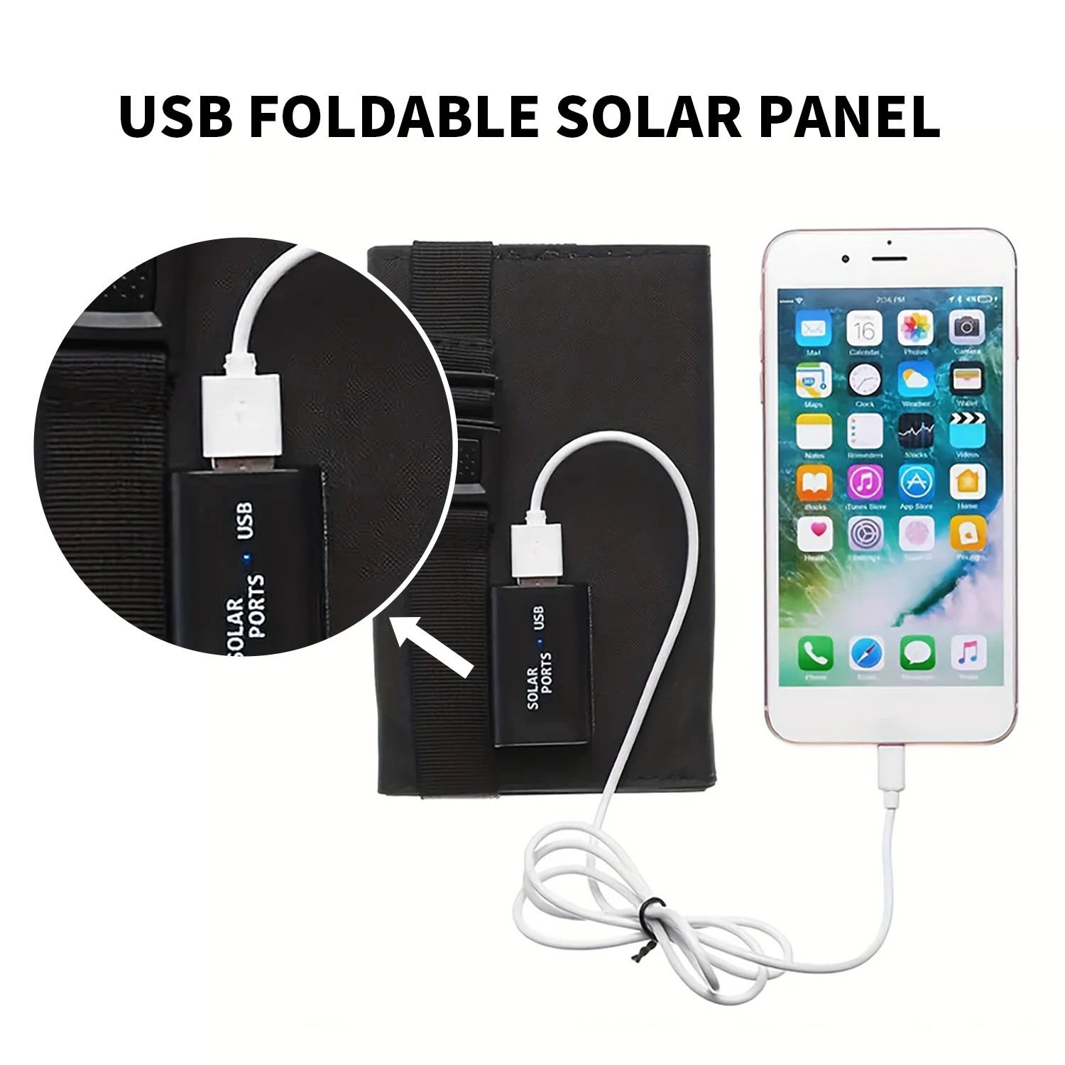 Foldable solar panel 20W 50W 6 - Solar Charger Panel Foldable recension och pris