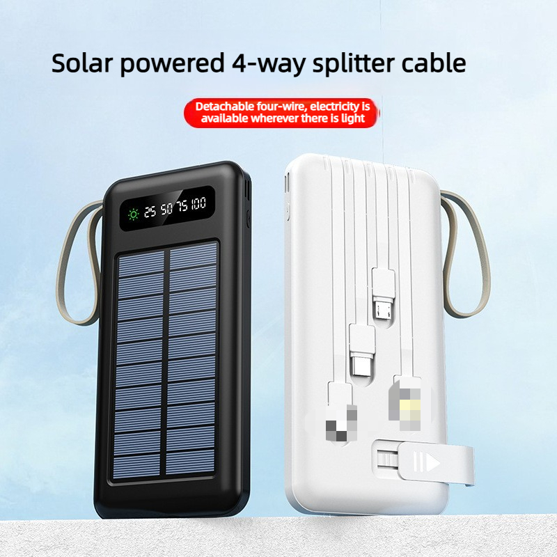 10000/20000mAh Outdoor Solar L - Solar Charger Panel Foldable recension och pris