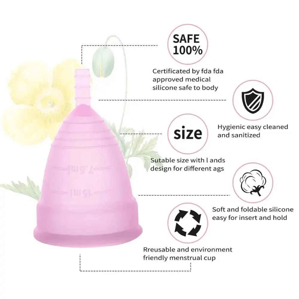 Medical Reusable Menstrual Cup - Menstrual Cup Silicone recension och pris