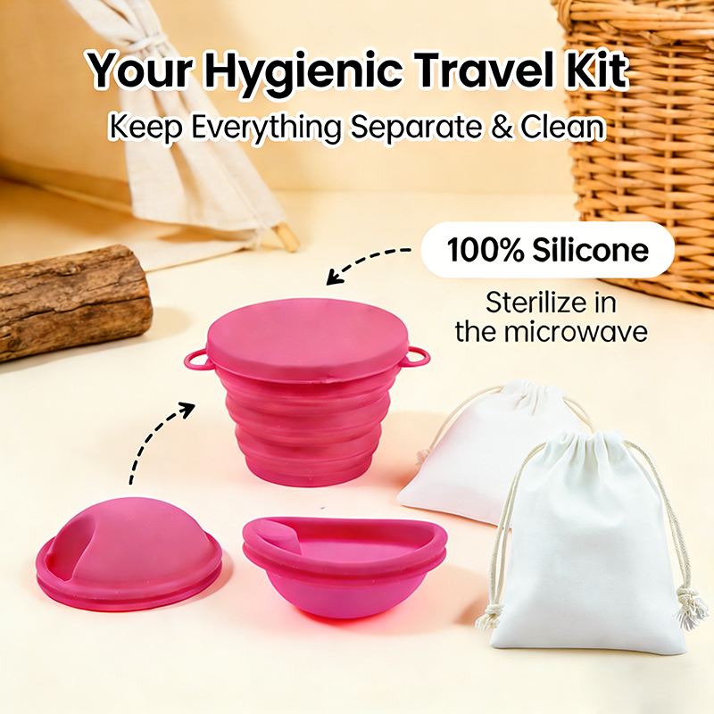 Menstrual Collector Kit With S - Menstrual Cup Silicone recension och pris