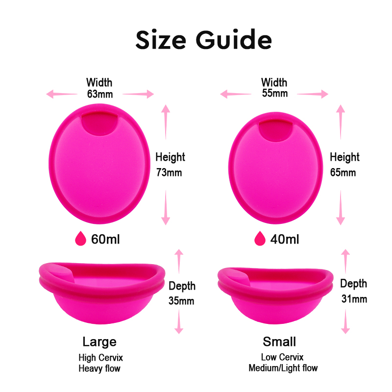Menstrual Collector Kit With S - Menstrual Cup Silicone recension och pris